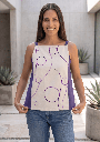 Blusa Artesanal Esferas de Algodón | Bordada a Mano Minimalista