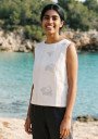 Blusa Elementos Bordada a Mano | Vino, Rojo, Natural y Azul